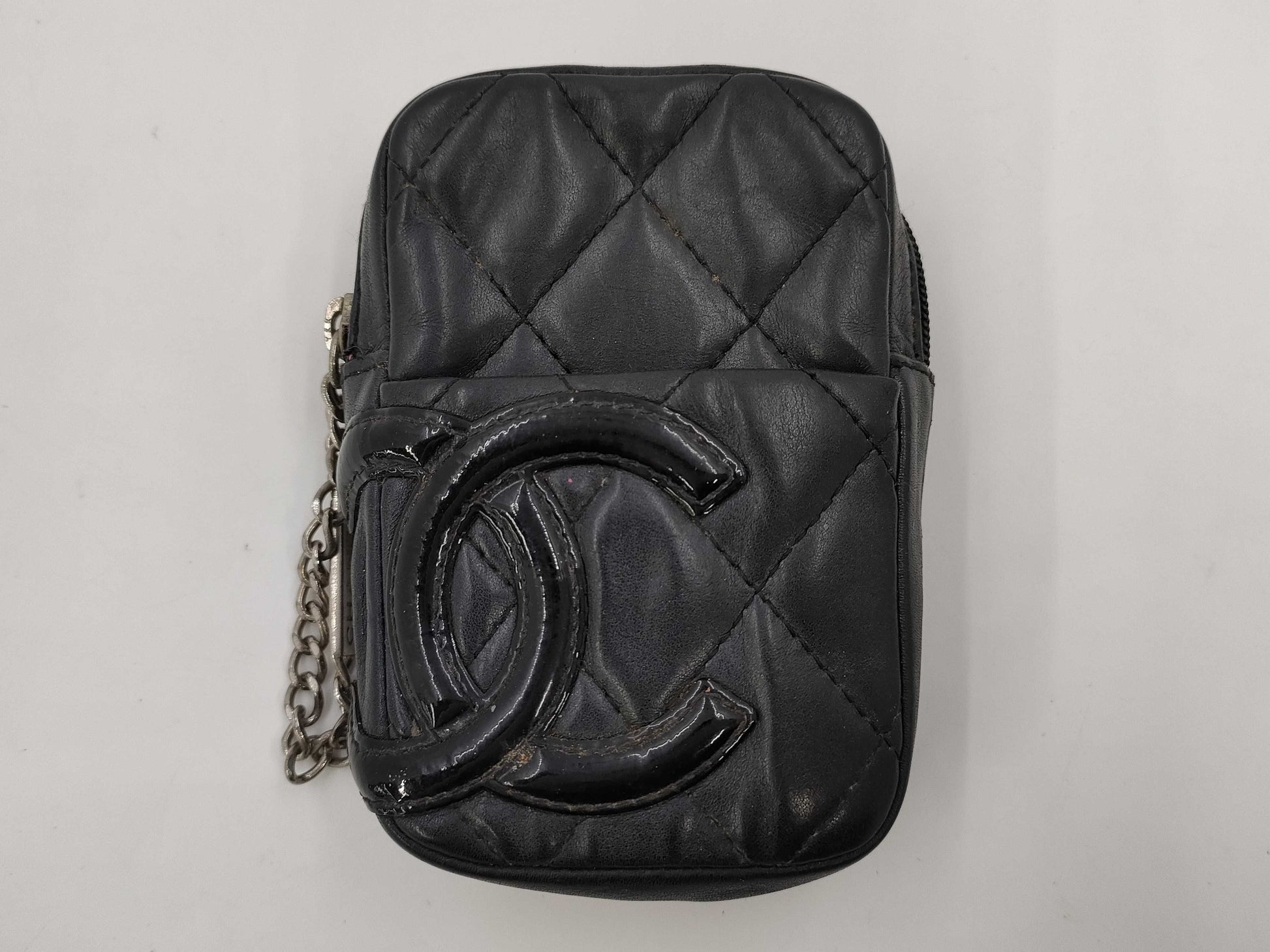 CHANEL CHANEL Cigarette Case Cambon Coco Mark Pouch