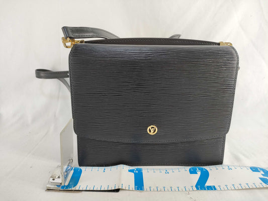 LOUIS VUITTON Epi M52362 Grenelle Noir Shoulder Bag
