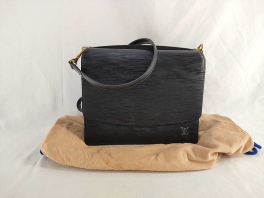 LOUIS VUITTON Epi M52362 Grenelle Noir Shoulder Bag