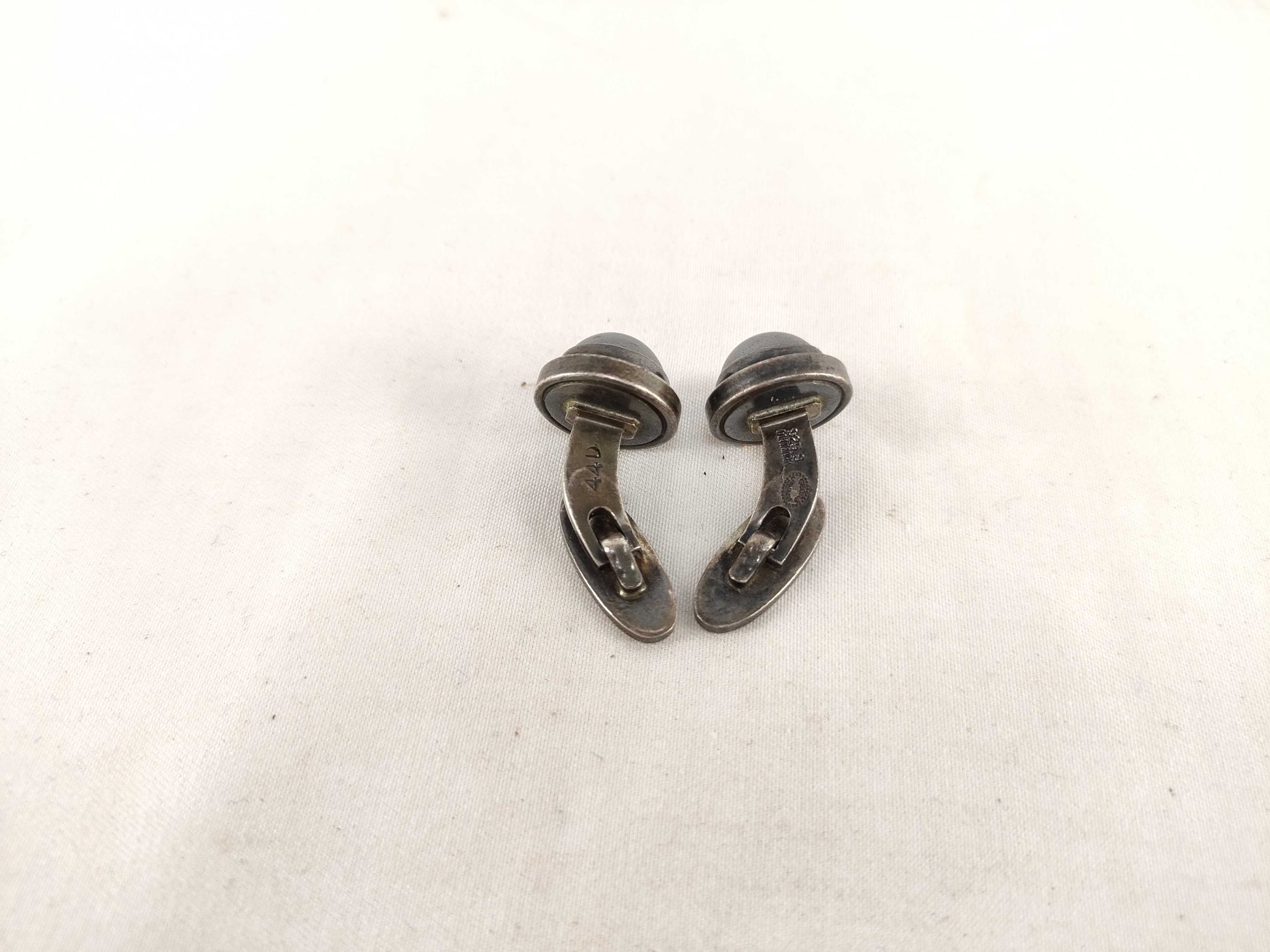 Georg Jensen Cufflinks, SV925, Approx. 16.4g, Tie Clip/Cufflinks