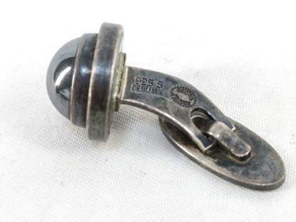 Georg Jensen Cufflinks, SV925, Approx. 16.4g, Tie Clip/Cufflinks