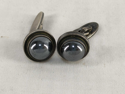 Georg Jensen Cufflinks, SV925, Approx. 16.4g, Tie Clip/Cufflinks