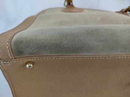 GUCCI Bamboo Tote Bag Suede 002/1186 Handbag Tote Bag