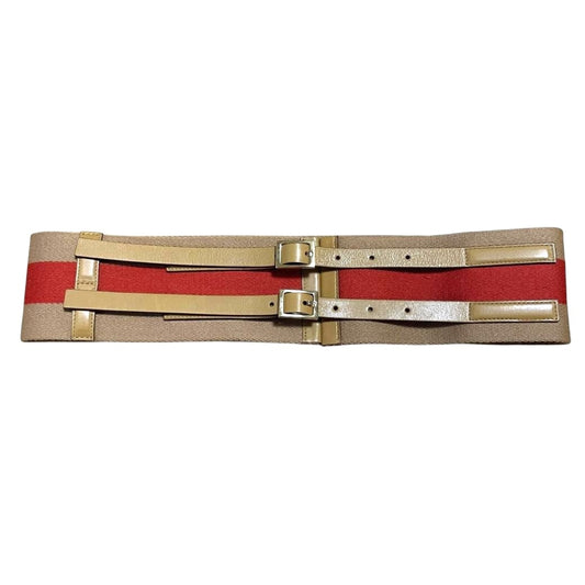 GUCCI Double Buckle Line Belt 037・2194 Belt