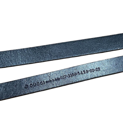 GUCCI Double Buckle Line Belt 037・2194 Belt