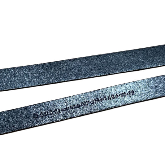 GUCCI Double Buckle Line Belt 037・2194 Belt