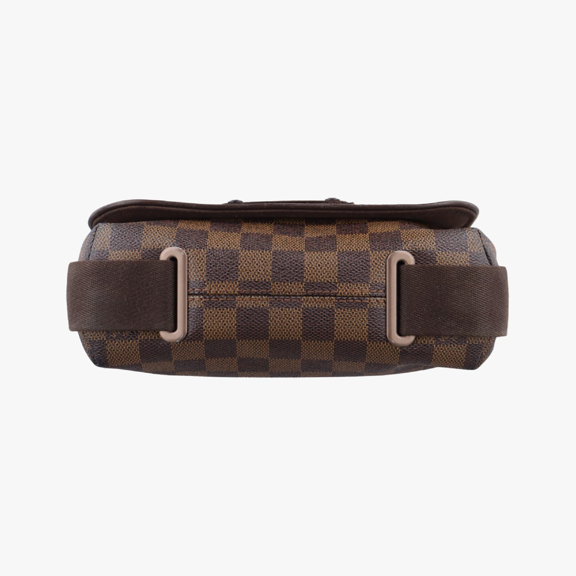 LOUIS VUITTON Brooklyn PM Ebene Damier Canvas Shoulder Bag N51210SR5008