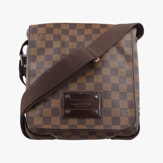 LOUIS VUITTON Brooklyn PM Ebene Damier Canvas Shoulder Bag N51210SR5008