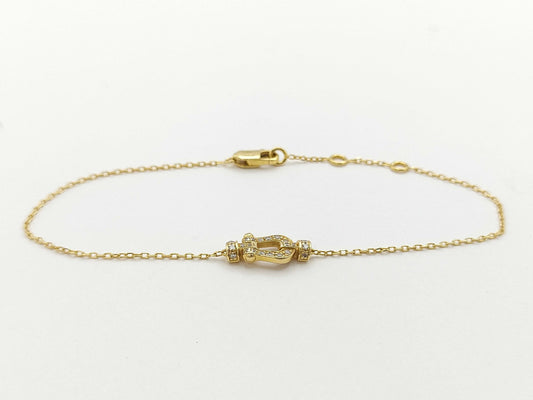 FRED Miniforce 10 Diamond Bracelet/Bangle, AU750, 1.8g 