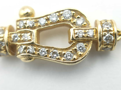 FRED Miniforce 10 Diamond Bracelet/Bangle, AU750, 1.8g 
