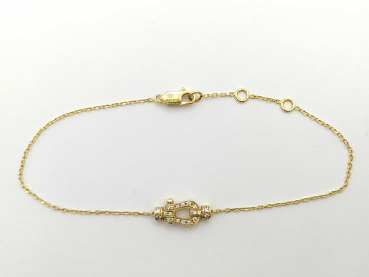 FRED Miniforce 10 Diamond Bracelet/Bangle, AU750, 1.8g 