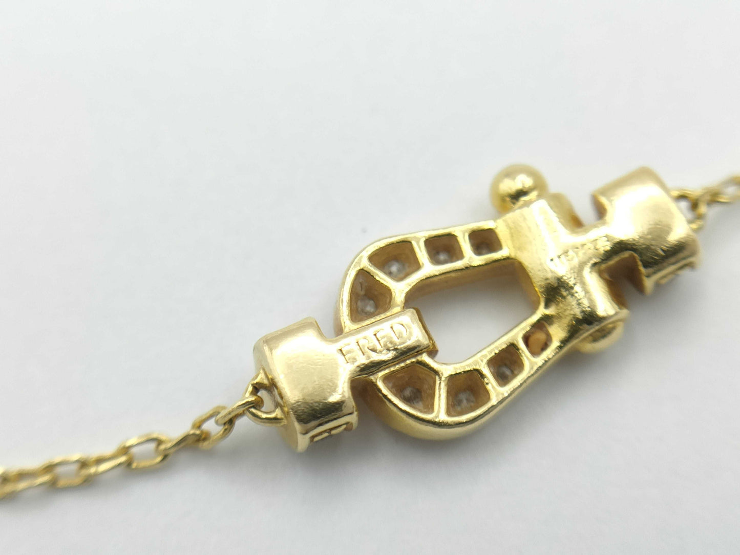 FRED Miniforce 10 Diamond Bracelet/Bangle, AU750, 1.8g 