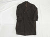 Kiton Chesterfield Coat, Cashmere and Vicuna, Brown and Black, Size 48