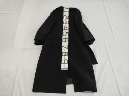 JILSANDER Jil Sander Wool Coat Virgin Wool Black Coat