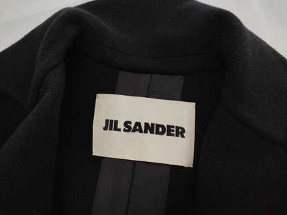 JILSANDER Jil Sander Wool Coat Virgin Wool Black Coat
