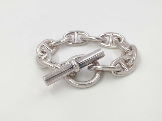HERMES Chaine d'Ancre TGM Bracelet, 10 Links, 20D272236, Bracelet/Bangle