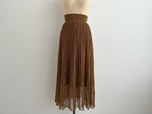 Mame Kurogouchi Knit Pleated Skirt, 1 Size