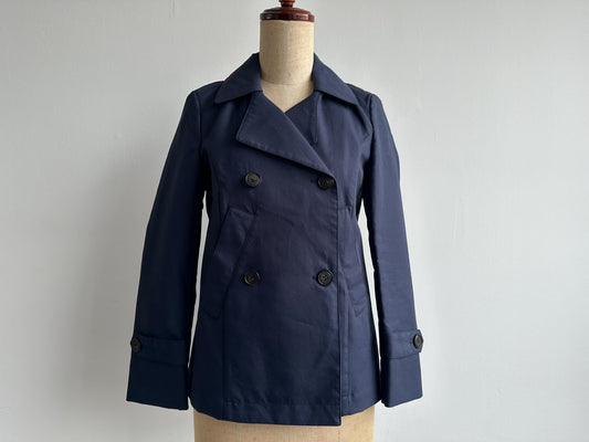 GOLDEN GOOSE P-Coat Jacket, Navy, Size XS