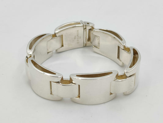 HERMES Luna Park Bracelet, 6 links, 925, 106.2g, Bracelet/Bangle