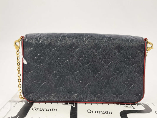 LOUIS VUITTON Damier Chain Shoulder Bag Shoulder Bag