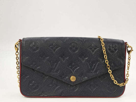 LOUIS VUITTON Damier Chain Shoulder Bag Shoulder Bag