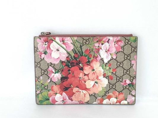 GUCCI GG Gucci Pouch GG Blooms Pouch Pouch