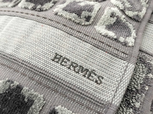 HERMES Towel Set, Red Gray, Daily Necessities