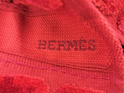 HERMES Towel Set, Red Gray, Daily Necessities