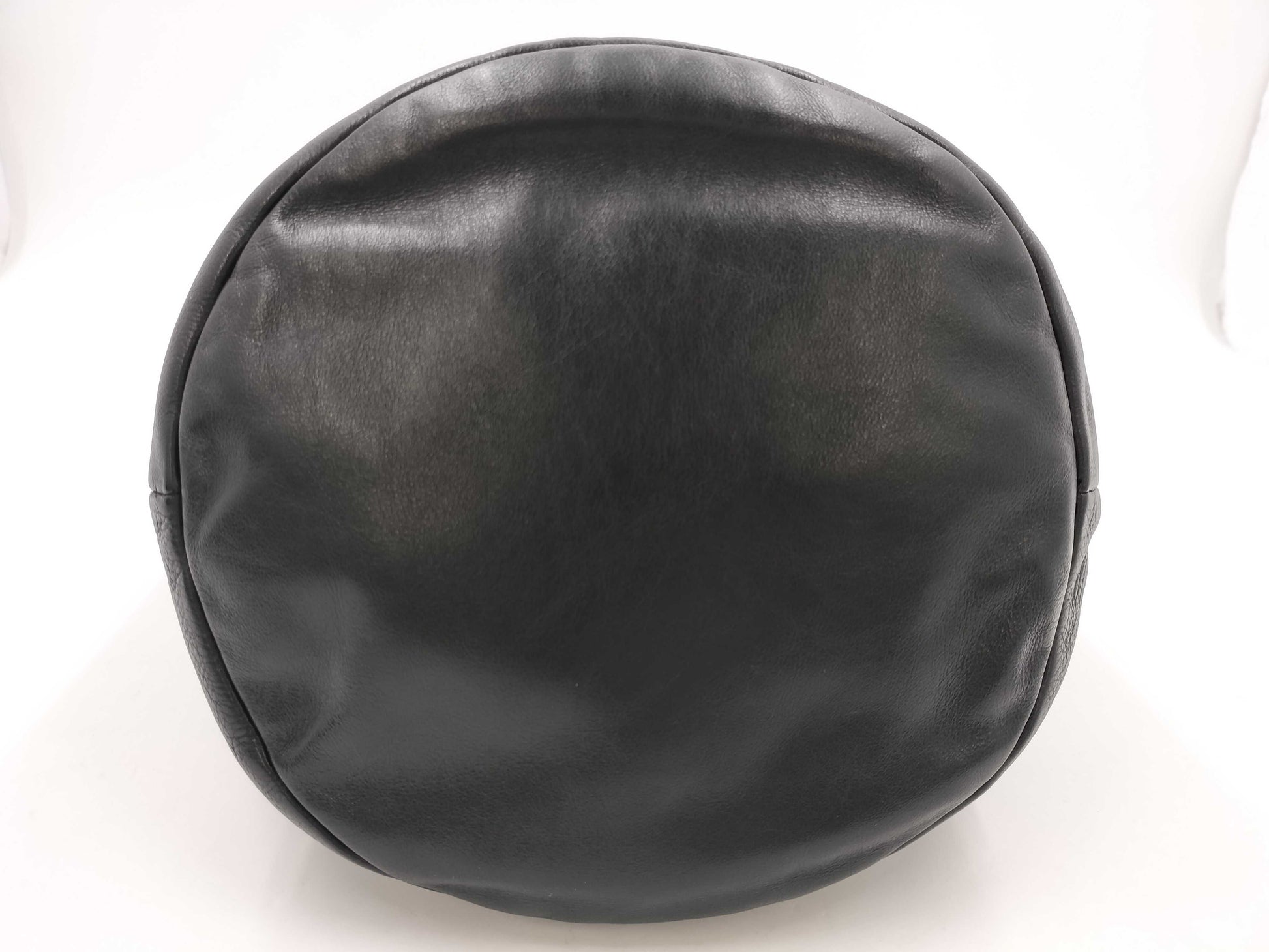 CHANEL Lambskin Handbag Bucket Handbag