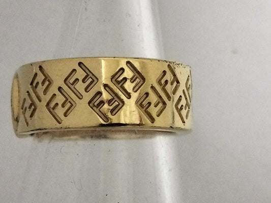 FENDI Gold Color Size S Ring