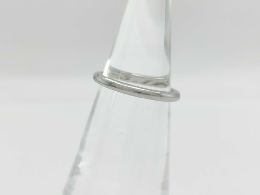 Tiffany & Co. Band 3PD PT950 3.2g Ring 