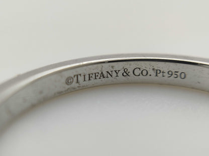 Tiffany & Co. Band 3PD PT950 3.2g Ring 