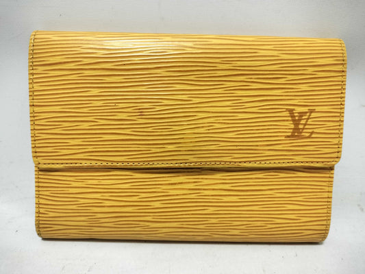 LOUIS VUITTON Epi Porte Tresor Etui Papier Wallet M63719/SP0999
