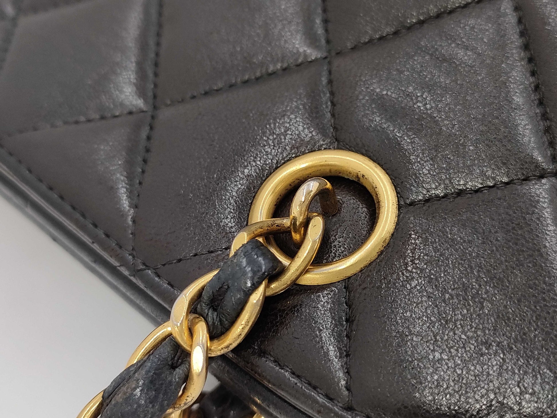 CHANEL Matelasse Lamb Turnlock Shoulder Tote Bag with Seal