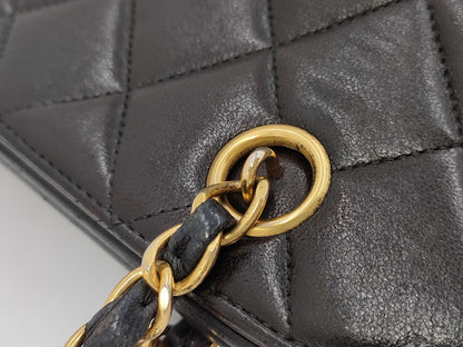 CHANEL Matelasse Lamb Turnlock Shoulder Tote Bag with Seal