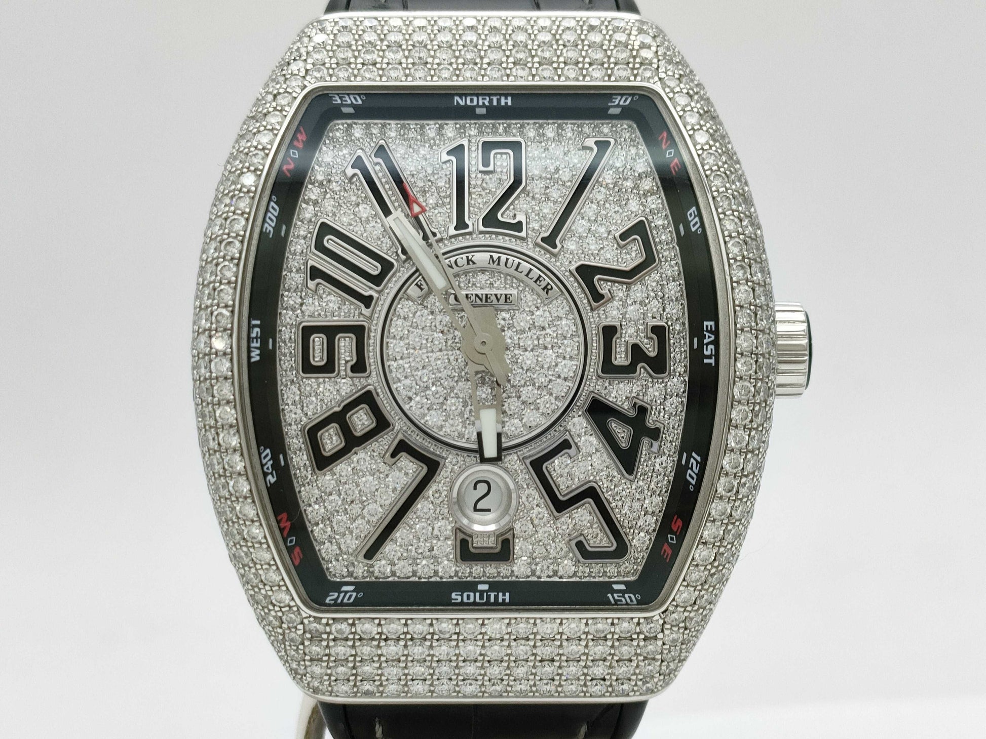 FRANCK MULLER Vanguard V41SCDTDCD 010 Automatic K18 Men's Watch