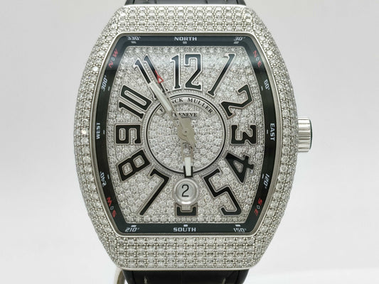 FRANCK MULLER Vanguard V41SCDTDCD 010 Automatic K18 Men's Watch