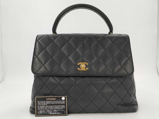 CHANEL Handbag Black 10538882 Handbag
