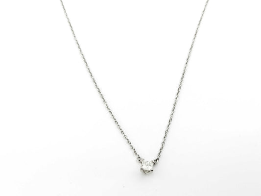 Tiffany & Co. Lucida 1PD PT950 2.4g Necklace 