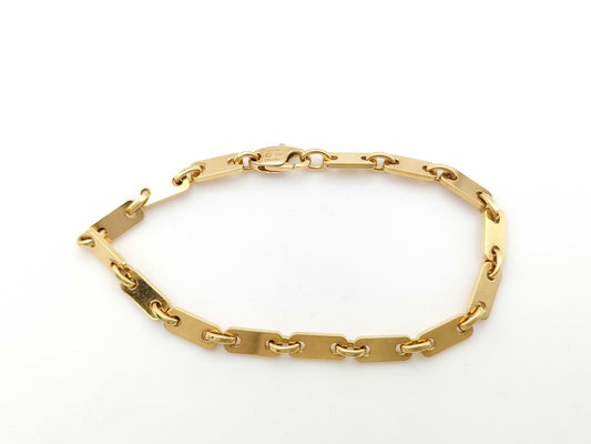Cartier Figaro YG 750 18.5g Bracelet/Bangle 