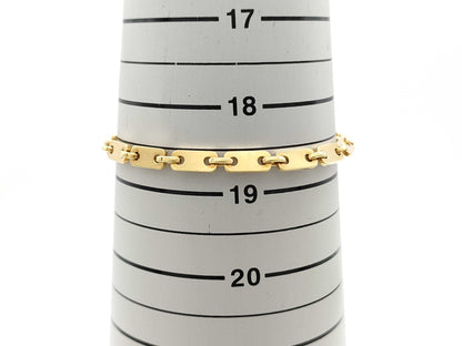 Cartier Figaro YG 750 18.5g Bracelet/Bangle 