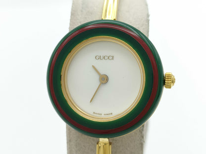 GUCCI Change Bezel 11/12.2 1502619 Quartz Women's Watch