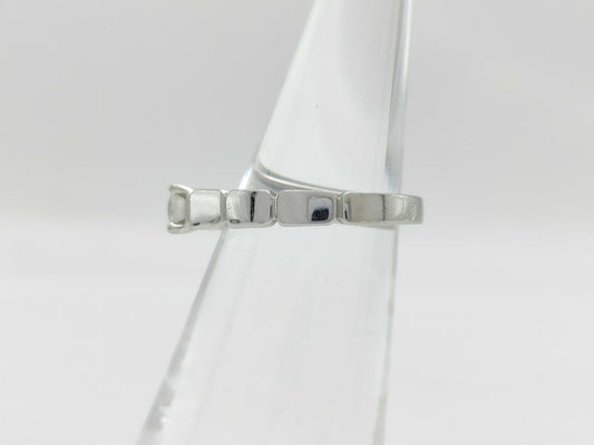 CHANEL Premiere Promès #48 Diamond PT950 4.7g Ring 