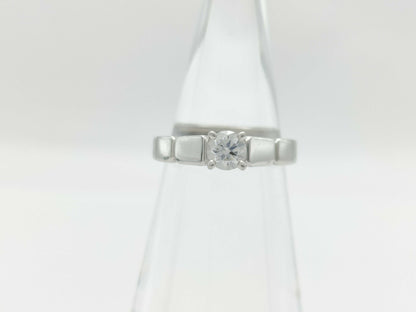 CHANEL Premiere Promès #48 Diamond PT950 4.7g Ring 