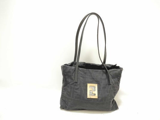 FENDI nylon tote handbag
