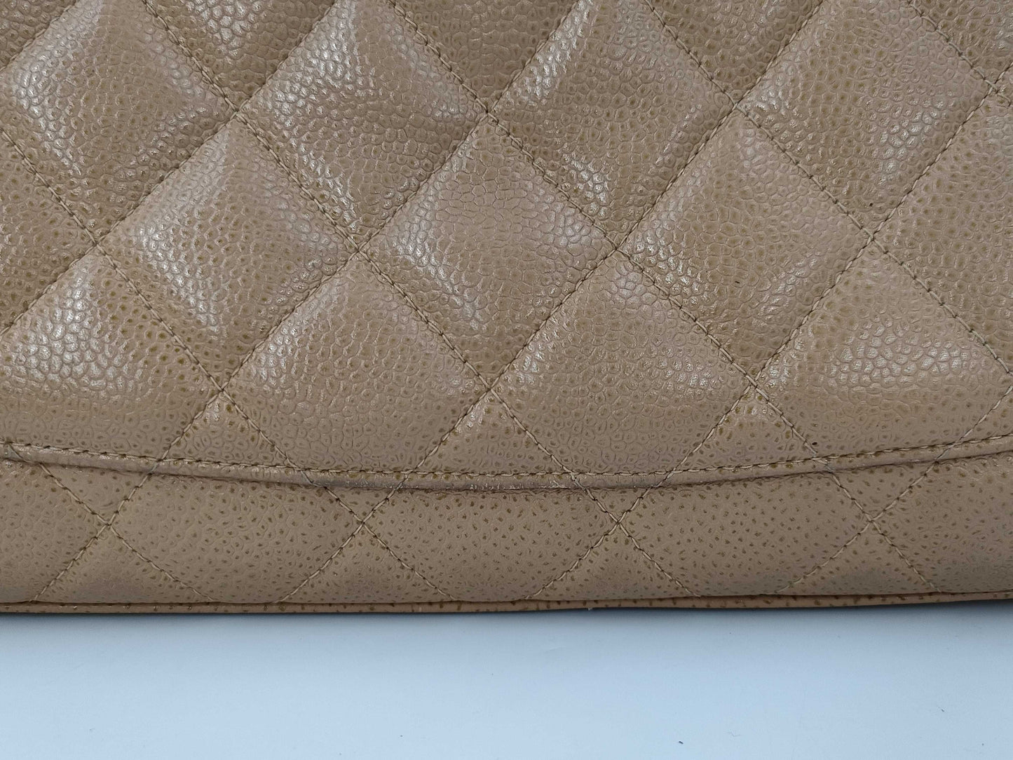 CHANEL Caviar Coco Mini Handbag/Mini Boston Bag with Seal