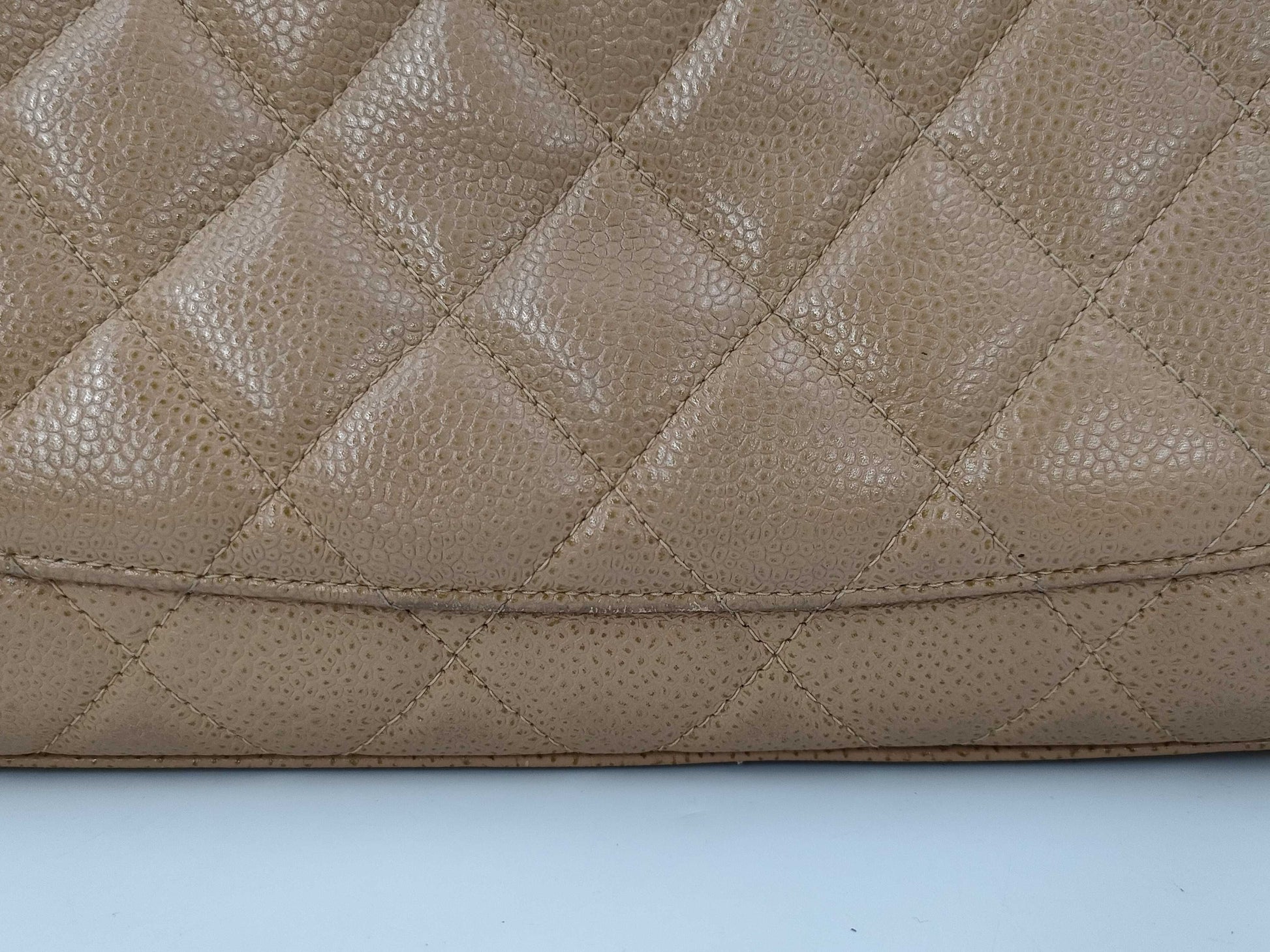 CHANEL Caviar Coco Mini Handbag/Mini Boston Bag with Seal