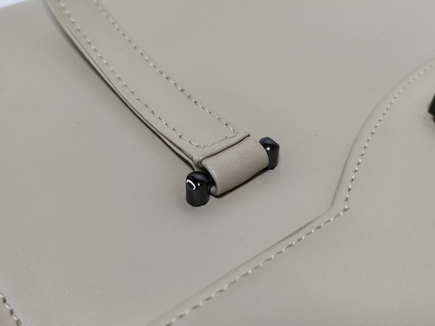 GIVENCHY Logo Leather Handbag Beige Licensed Handbag
