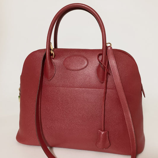 HERMES Bolide 35 Handbag/Shoulder Bag ◯V Stamp Handbag
