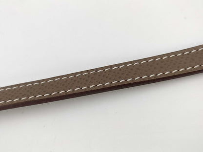 HERMES Constance Long To-Go Etoupe Gold Hardware U Stamp Wallet